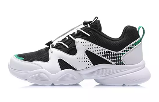 Детские кроссовки GS Low-top Зеленые/белые/черные Lining Young