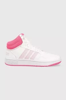 Детские кроссовки HOOPS MID 3.0 K adidas Originals, белый