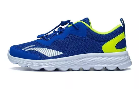 Детские кроссовки Kids Low-top Hypertherm Blue/флуоресцентный ярко-зеленый Lining Young, зеленый