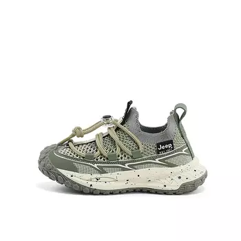 Детские кроссовки Kids Low-top Military Green Jeep, хаки