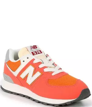 Детские кроссовки New Balance 574 Lifestyle (для малышей), оранжевый