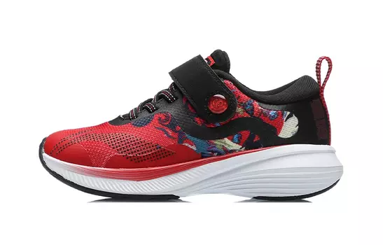 Детские кроссовки PS Low-top Cinnabar Red/black Lining Young