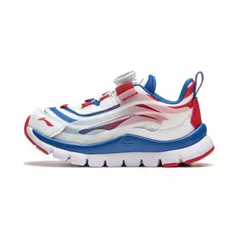 Детские кроссовки PS Low-top Standard Белые/бледно-голубые Lining Young, голубой