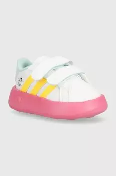 Детские кроссовки x Disney adidas, розовый