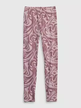 Детские леггинсы с рисунком Gap, розовый