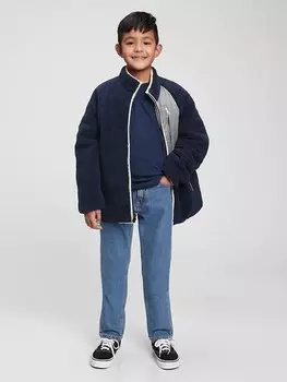 Детские легкие зауженные джинсы. Gap, синий
