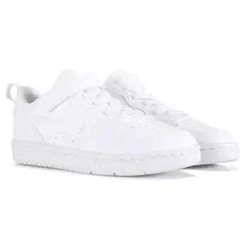 Детские низкие кеды Court Borough Recraft Little Kid Nike, белый