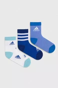 Детские носки adidas Performance, 3 пары, синий