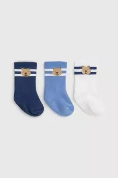 Детские носки GAP, 3 пары, синий