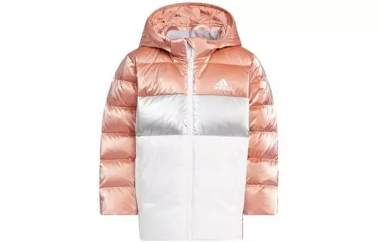 Детские пуховики/жилеты Adidas, красный