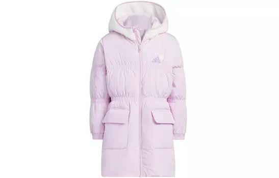 Детские пуховики/жилеты Adidas, розовый