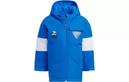 Детские пуховики/жилеты Adidas, синий