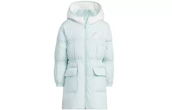 Детские пуховики/жилеты Adidas, светло-голубой