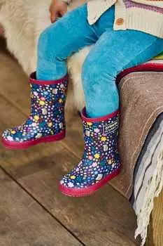Детские резиновые сапоги JoJo Maman Bb, синий