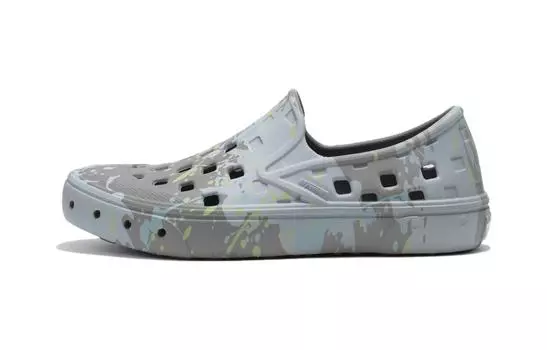 Детские сандалии без шнуровки Vans PS, Gray/Blue