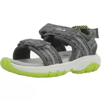 Детские сандалии Clarks, цвет gris/gris