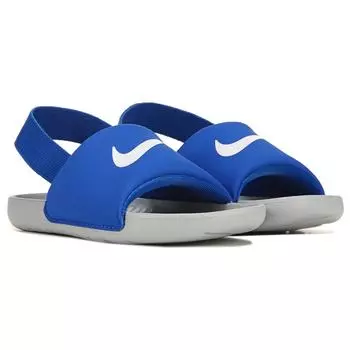 Детские сандалии-шлепанцы Kawa для малышей/малышей Nike, белый
