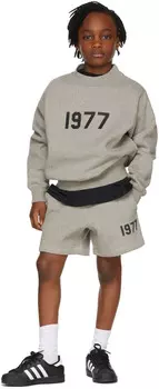 Детские серые шорты '1977' Essentials