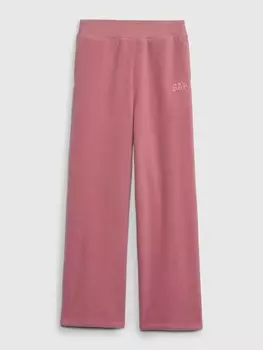 Детские широкие спортивные штаны Gap, розовый