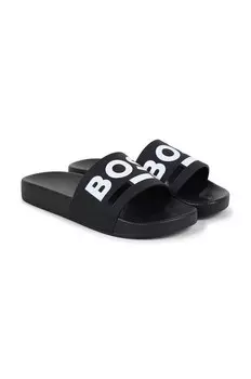 Детские шлепанцы Aqua Slides Boss, черный
