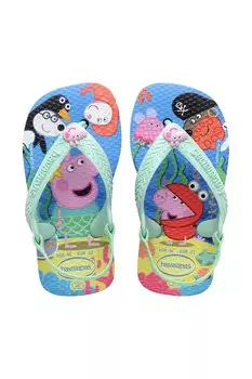 Детские шлепанцы BABY PEPPA PIG Havaianas, синий