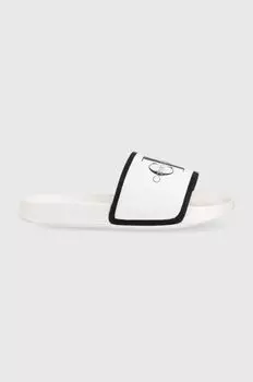 Детские шлепанцы Calvin Klein Jeans, белый