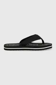 Детские шлепанцы Calvin Klein Jeans, черный