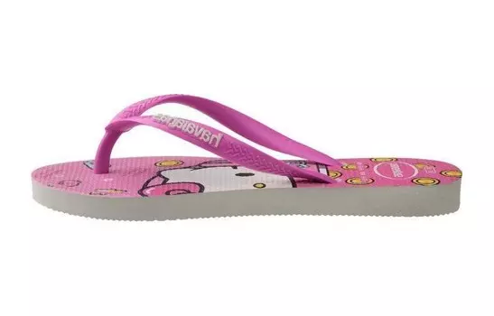 Детские шлепанцы детские розовые Havaianas, розовый