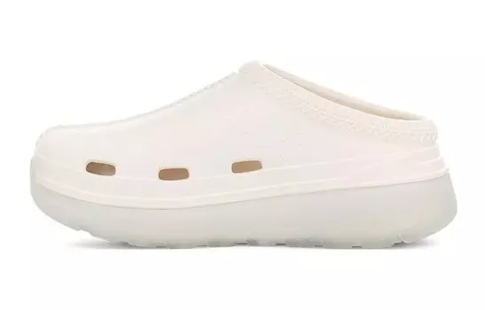 Детские шлепанцы GS Ugg, белый