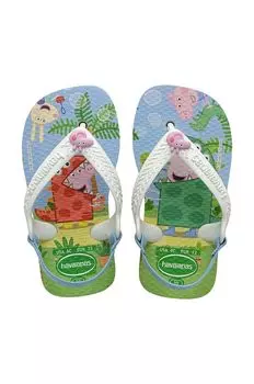 Детские шлепанцы Havaianas, белый