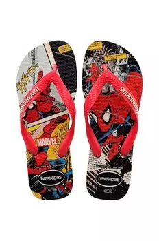 Детские шлепанцы Havaianas MARVEL CLASSICS, красный