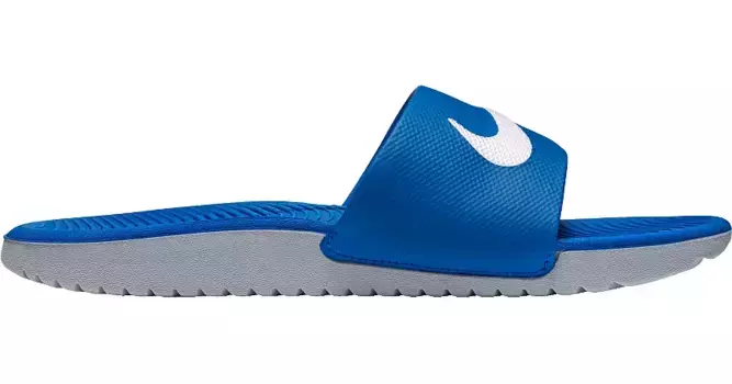 Детские шлепанцы Nike Kawa, синий/белый