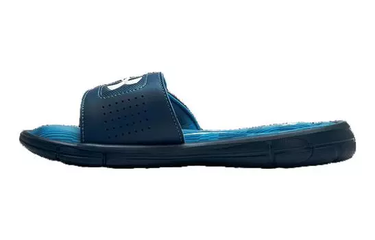 Детские шлепанцы серии Ignite Kids Синие/белые Under Armour, синий