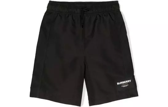 Детские шорты Burberry, цвет Black