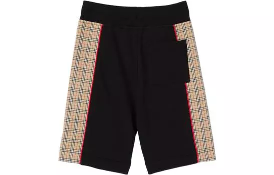 Детские шорты Burberry, цвет Black