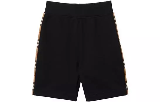 Детские шорты Burberry, цвет Black