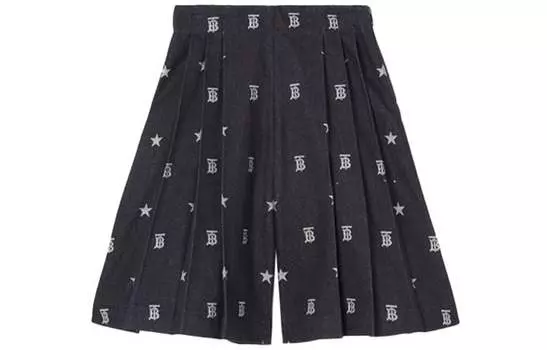 Детские шорты Burberry, цвет Blue
