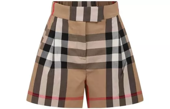 Детские шорты Burberry, цвет Brown
