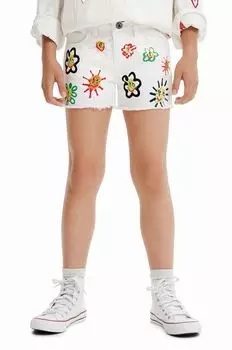 Детские шорты Desigual, белый