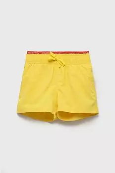 Детские шорты для плавания United Colors of Benetton, желтый