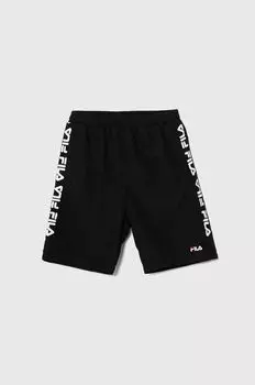 Детские шорты Fila, черный