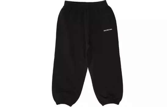 Детские спортивные штаны Balenciaga, черный