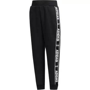 Детские трикотажные спортивные штаны Adidas, черный