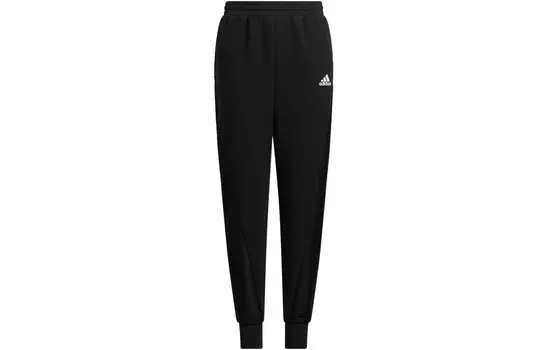 Детские трикотажные спортивные штаны Adidas, черный