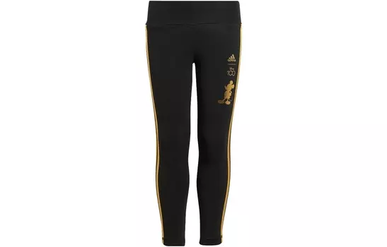 Детские трикотажные спортивные штаны Adidas, черный