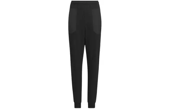 Детские трикотажные спортивные штаны Adidas, черный