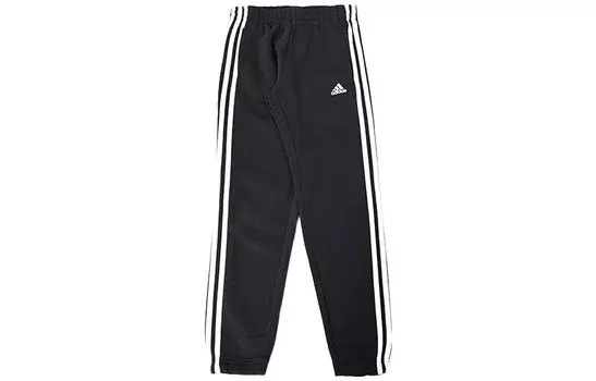Детские трикотажные спортивные штаны Adidas, черный