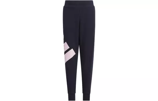Детские трикотажные спортивные штаны Adidas, цвет Legend Ink
