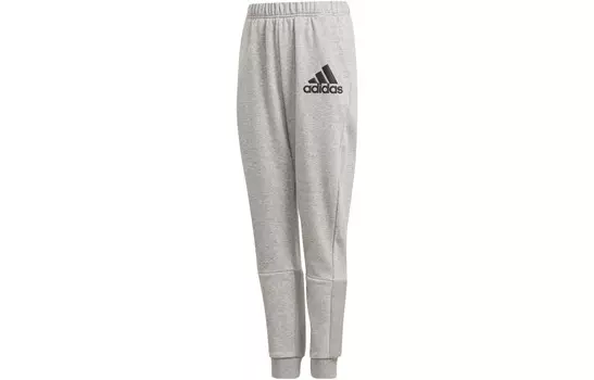 Детские трикотажные спортивные штаны Adidas, серый