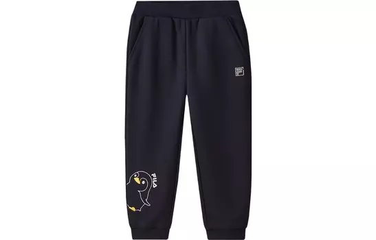 Детские трикотажные спортивные штаны Fila Kids, синий